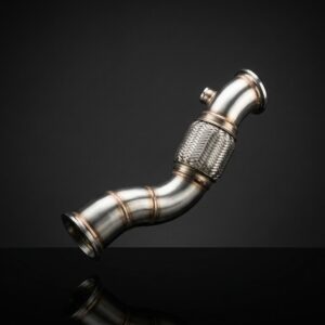 Downpipe inox de 3 polegadas
