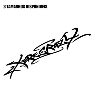 Adesivo Xerecrazy Greg Ferreira — Carro e Moto